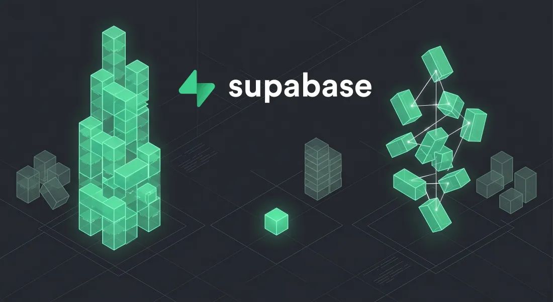 Three ways to build with Supabase